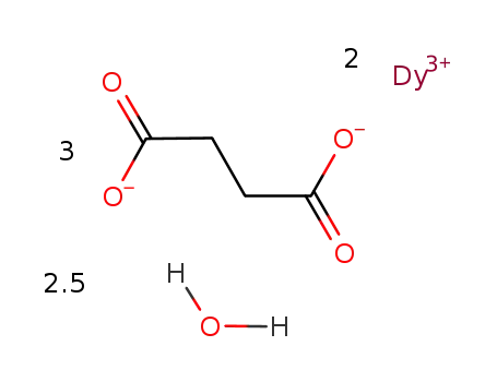 [Dy2(succinato)3(H2O)2]*0.5H2O