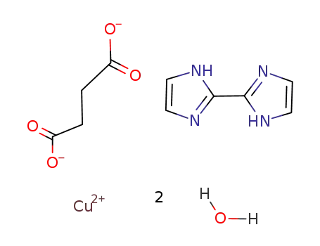 [[Cu(2,2'-biimidazole)(H2O)(succinate)](H2O)]n