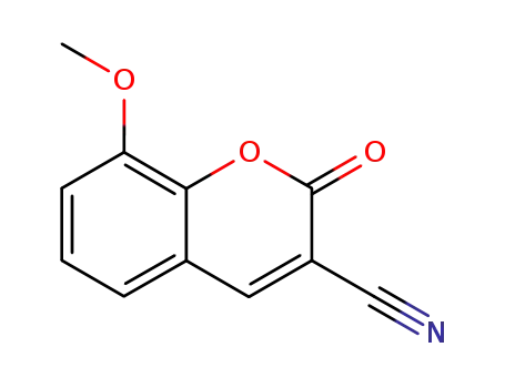 8-methoxy-2-oxo-2H-1-benzopyran-3-carbonitrile