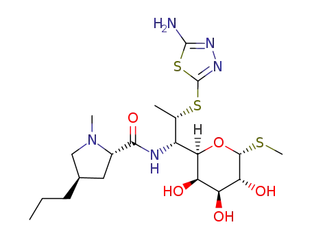 7(S)-7-(5-amino-1,3,4-thiadiazol-2-ylthio)-7-deoxylincomycin