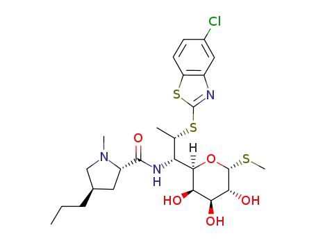 7(S)-7-(5-chlorobenzo[d]thiazol-2-ylthio)-7-deoxylincomycin