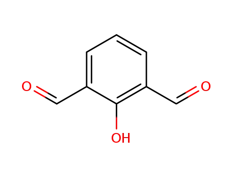 Molecular Structure of 3328-69-6 (2,6-DIFORMYLPHENOL)