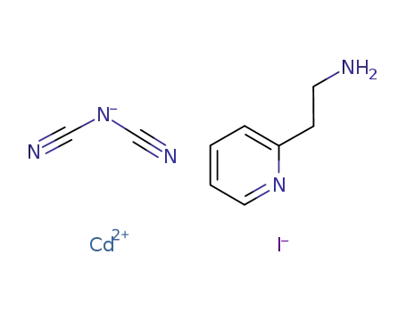 [CdI(dicyanamide)(2-aminoethylpyridine)]n