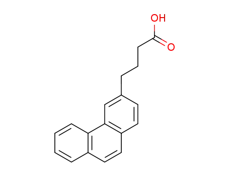 Molecular Structure of 13728-56-8 (4-(3-phenanthryl)butanoic acid)