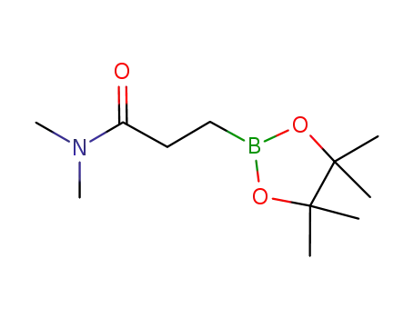 Molecular Structure of 134892-18-5 (3-(N,N-Dimethylamino)-3-oxopropylboronic acid pinacol ester)