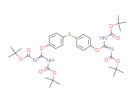 4,4'-bis[N,N'-di(tert-butoxycarbonyl)isoureido]diphenyl thioether