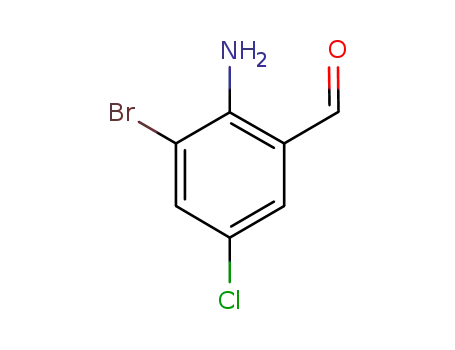 2-amino-3-bromo-5-chlorobenzaldehyde