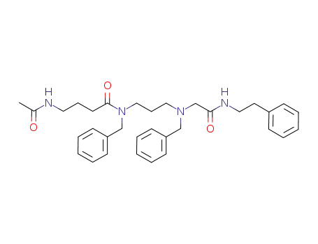4-(acetylamino)-N-benzyl-N-(3-{benzyl[2-oxo-2-(phenethylamino)ethyl]amino}propyl)butanamide