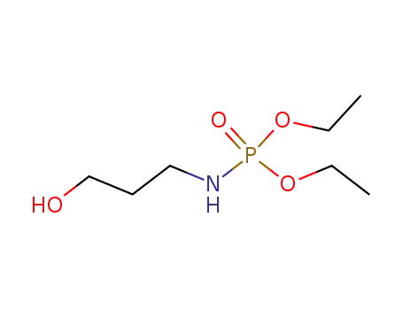 Diethyl N-(3-hydroxypropyl)phosphoramidate