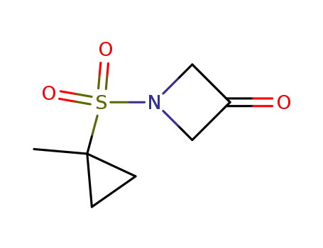 1-[(1-methylcyclopropyl)sulfonyl]azetidin-3-one