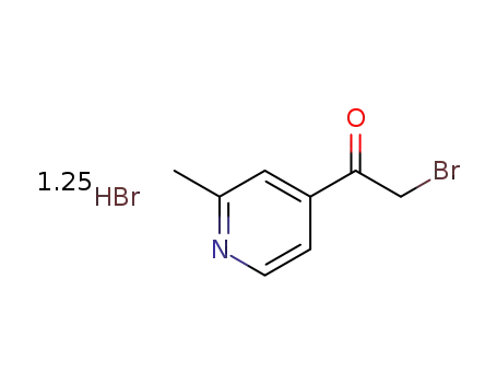 2-bromo-1-(2-methyl-4-pyridinyl)ethanone hydrobromide