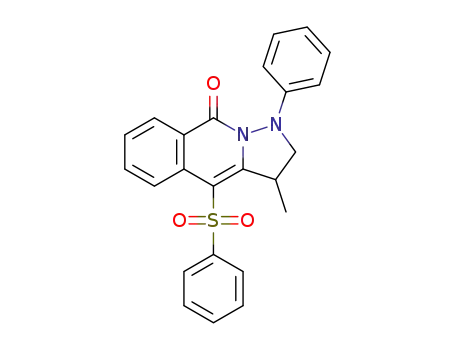 4-benzenesulfonyl-3-methyl-1-phenyl-2,3-dihydro-1H-pyrazolo[1,5-b]isoquinolin-9-one