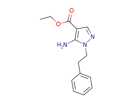 Ethyl 5-amino-1-phenethylpyrazole-4-carboxylate
