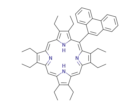 2,3,7,8,12,13,17,18-octaethyl-5-(phenanthren-9-yl)porphyrin