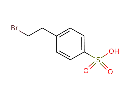 Molecular Structure of 54322-31-5 (4-(2-BROMOETHYL)BENZENESULFONIC ACID)