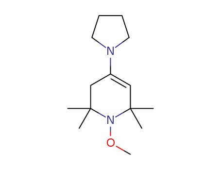 1-(1-methoxy-2,2,6,6-tetramethyl-1,2,3,6-tetrahydropyridin-4-yl)pyrrolidine