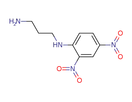 Molecular Structure of 23920-00-5 (1,3-Propanediamine, N-(2,4-dinitrophenyl)-)