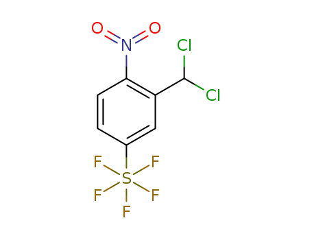 1-Nitro-2-dichloromethyl-4-(pentafluorosulfanyl)benzene