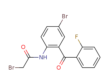 5-bromo-2-bromoacetamido-2'-fluorobenzophenone