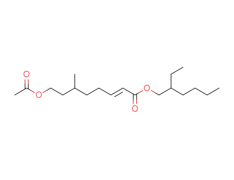 2-ethylhexyl (E)-8-acetoxy-6-methyloct-2-enoate