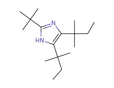 2-tert-butyl-4,5-di-(1,1-dimethylpropyl) imidazole