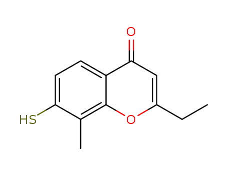 2-ethyl-7-mercapto-8-methyl-4H-chromen-4-one