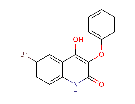 6-bromo-4-hydroxy-3-phenoxyquinolin-2(1 H)-one