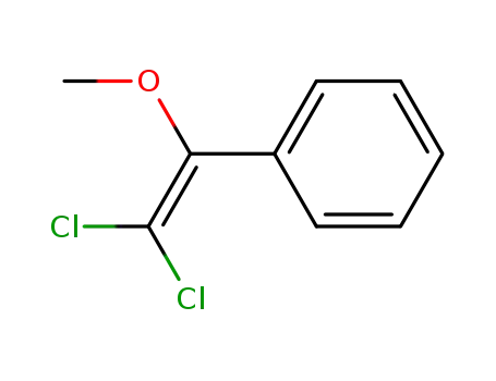 Molecular Structure of 27904-75-2 (Benzene, (2,2-dichloro-1-methoxyethenyl)-)