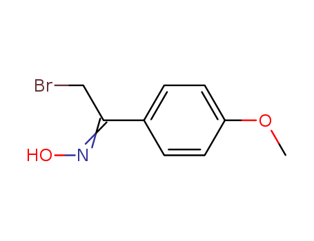 Ethanone, 2-bromo-1-(4-methoxyphenyl)-, oxime