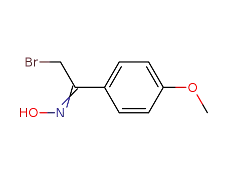 Ethanone, 2-bromo-1-(4-methoxyphenyl)-, oxime