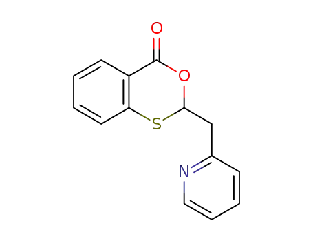 2-(pyridin-2-ylmethyl)-4H-3,1-benzoxathiin-4-one