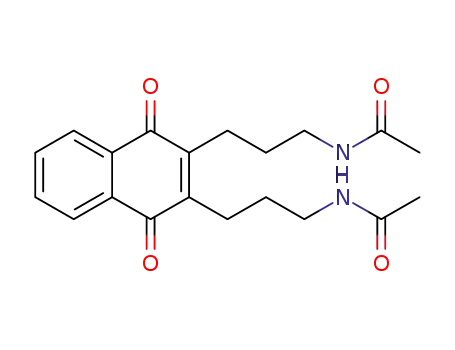 N,N'-[3,3'-(1,4-dioxo-1,4-dihydronaphthalene-2,3-diyl)bis(propane-3,1-diyl)]diacetamide