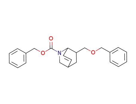 endo-benzyl 7-(benzyloxymethyl)-2-azabicyclo[2.2.2]oct-5-ene-2-carboxylate