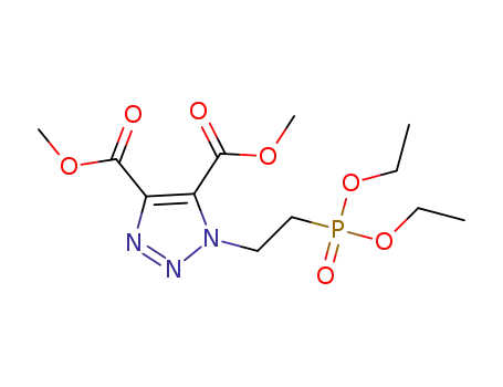 dimethyl 1-[3-(diethoxyphosphoryl)ethyl]-1H-1,2,3-triazole-4,5-dicarboxylate
