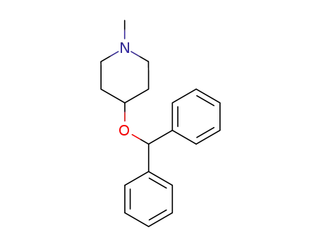 Piperidine,4-(diphenylmethoxy)-1-methyl-