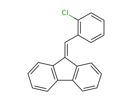 9H-Fluorene,9-[(2-chlorophenyl)methylene]- cas  1643-49-8