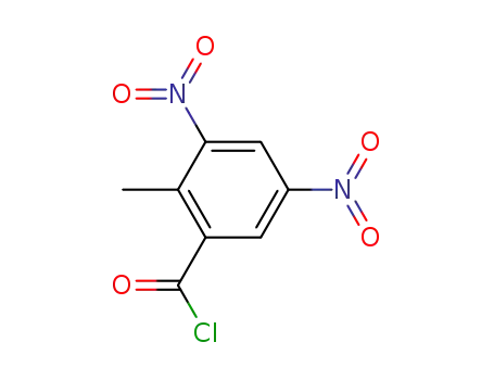 2-methyl-3,5-dinitro-benzoyl chloride