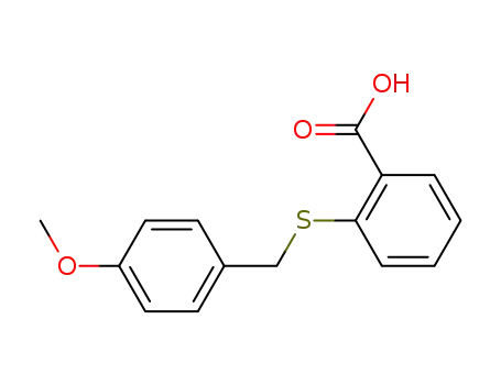 2-(4-methoxy-benzylsulfanyl)-benzoic acid