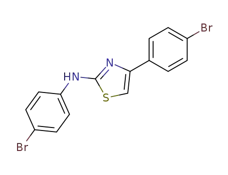 2-(4-bromophenylamino)-4-(4-bromophenyl)thiazole