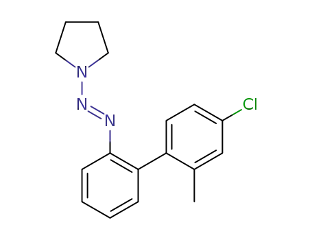 (E)-1-((4′-chloro-2′-methyl-[1,1′-biphenyl]-2-yl)diazenyl)-pyrrolidine