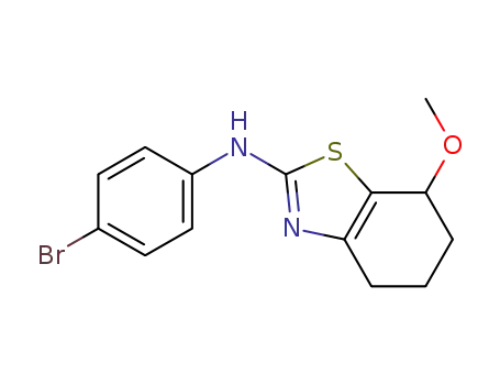 N-(4-bromophenyl)-7-methoxy-4,5,6,7-tetrahydrobenzo[d]thiazol-2-amine
