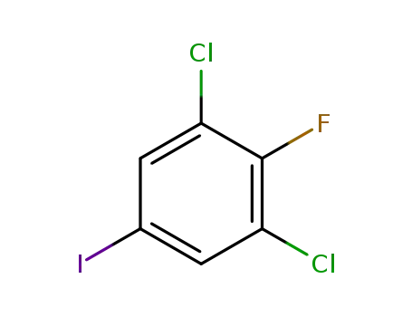 1,3-dichloro-2-fluoro-5-iodo-benzene