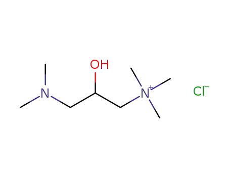 3-(dimethylamino)-2-hydroxy-N,N,N-trimethylpropan-1-aminium chloride