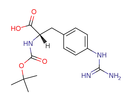 N2-(tert-butoxycarbonyl)-p-guanidino-L-phenylalanine