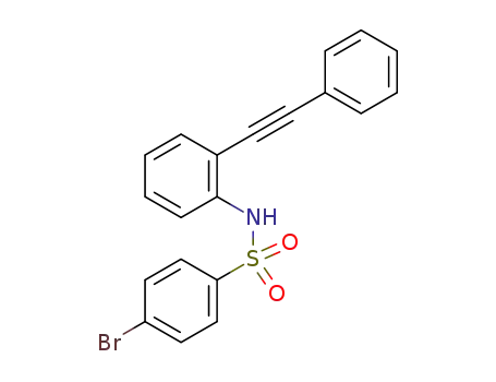 4-bromo-N-(2-(phenylethynyl)phenyl)benzenesulfonamide