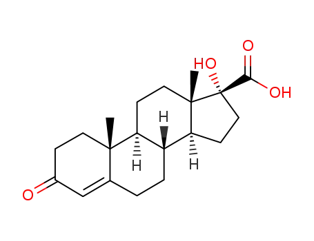 17α-hydroxyandrost-4-en-3-one-17β-carboxylic acid