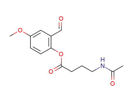 2-formyl-4-methoxyphenyl-4-acetamidobutanoate