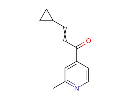 3-cyclopropyl-1-(2-methylpyridin-4-yl)prop-2-en-1-one