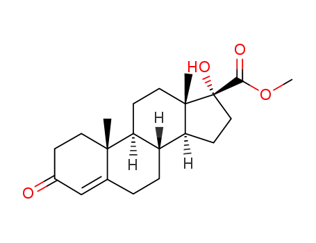 methyl 17α-hydroxy-3-oxoandrost-4-ene-17-carboxylate