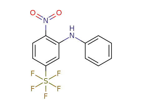 2-nitro-5-(pentafluorosulfanyl)-N-phenylaniline